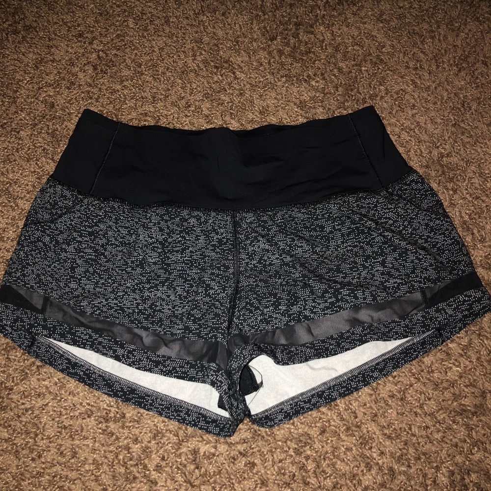 High waisted lululemon shorts